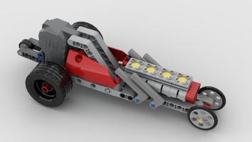 Набор LEGO Mini Dragster with Pullback