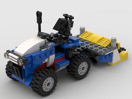 Набор LEGO MOC-29565 31087 Mini tractor with lawn mower attachment