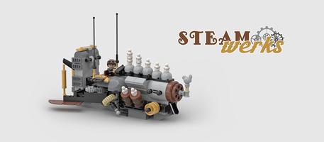 Набор LEGO MOC-29922 SteamWerks: Speeder Squad Leader