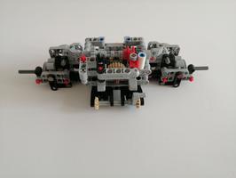 Набор LEGO MOC-30701 Rear portal axle with disk brakes