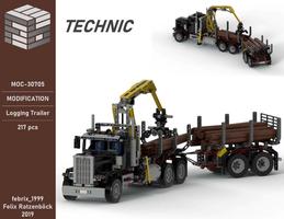 Набор LEGO 9397 - Logging Trailer