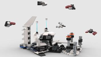 Набор LEGO MOC-30730 31091 Lunar base station