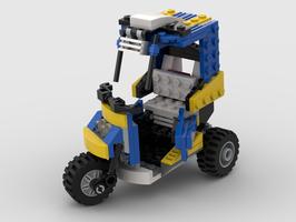 Набор LEGO MOC-30733 31087 Tuk-Tuk