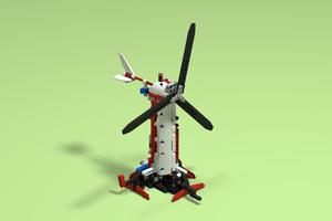 Набор LEGO 42092 Wind Turbine v2