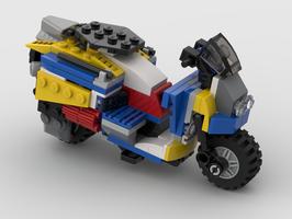Набор LEGO MOC-30818 31087 Touring Scooter