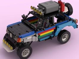 Набор LEGO Fiat Uno ///// rainbow baja /////