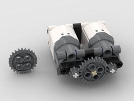 Набор LEGO 2 L-Motor drive slow/fast