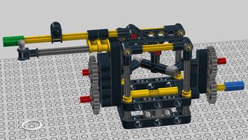 Набор LEGO Technic - Parallel axel piston