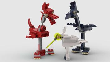 Набор LEGO MOC-31185 31088 Funny Birds