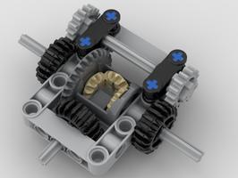 Набор LEGO MOC-31209 Simple Diff Lock