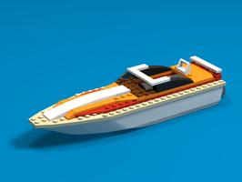 Набор LEGO MOC-31398 Power Boat