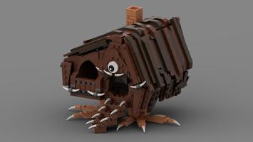 Набор LEGO MOC-32096 Hut on chiken Legs