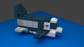 Набор LEGO MOC-32580 Commerson Dolphin