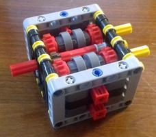 Набор LEGO MOC-32674 compact 4-function distribution gearbox