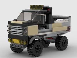 Набор LEGO MOC-33041 Pickup truck