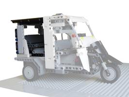 Набор LEGO MOC-33119 Motorickshaw/Mototaxi. An addon for the Motocar