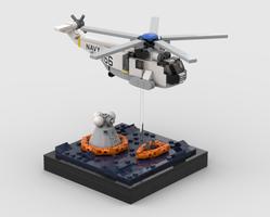 Набор LEGO Apollo recovery mission