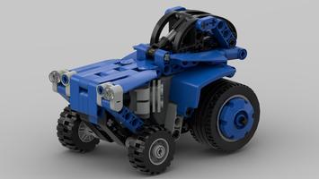 Набор LEGO MOC-33182 Racing tractor