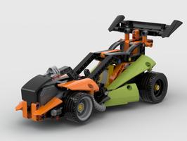 Набор LEGO MOC-33351 42103 & 42104 Combination 4WD Hypersprinter