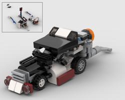 Набор LEGO MOC-33858 31091 - Drag Race - Hot Rod Dragster