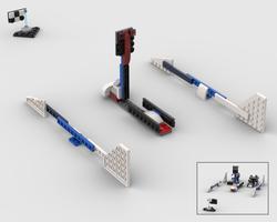 Набор LEGO MOC-33862 31091 - Drag Race - Dragstrip Accessories