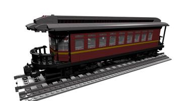 Набор LEGO MOC-34471 Pacific Observation Car