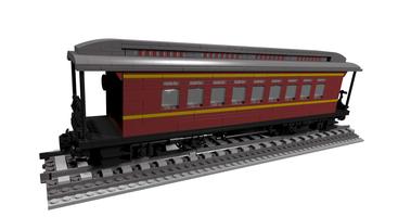 Набор LEGO MOC-34472 Pacific Passenger Car