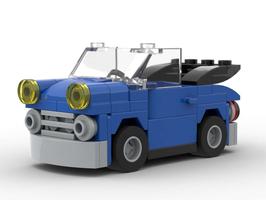 Набор LEGO mini cabrio for modular city garage