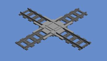 Набор LEGO Simple Elegant Rail Crossover