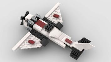 Набор LEGO MOC-35112 31091 Propeller Airplane
