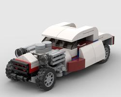 Набор LEGO MOC-35202 31091 - Hoodless Hot Rod