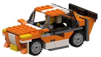 Набор LEGO MOC-35267 31017 Nissan Skyline