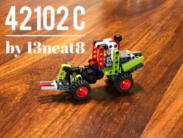 Набор LEGO MOC-35677 42102 C Bale Loader