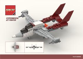 Набор LEGO MOC-35691 Experimental Jet Fighter