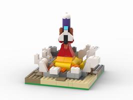 Набор LEGO MOC-35834 Lift off