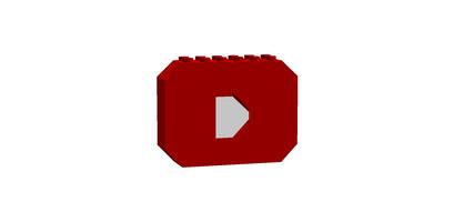 Набор LEGO MOC-36085 YouTube Play Button