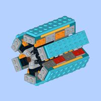 Набор LEGO Hexa Core