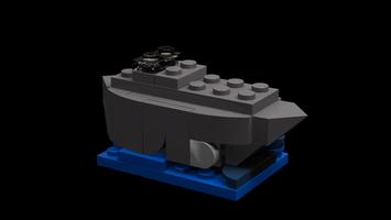 Набор LEGO MOC-36586 destroyer ship