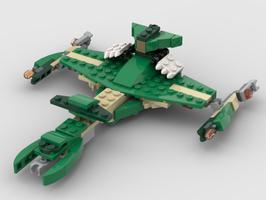 Набор LEGO MOC-36854 31058 - Klingon Vor^cha Class Cruiser