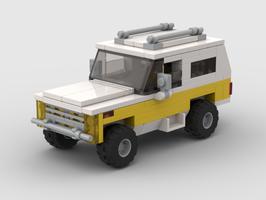 Набор LEGO MOC-36969 SUV 4x4 80s