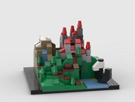 Набор LEGO MOC-37126 Castle by the Sea