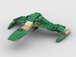 Набор LEGO MOC-37223 31058 - Klingon D5 class cruiser