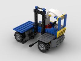 Набор LEGO MOC-37530 31087 - Side loader forklift
