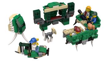 Набор LEGO MOC-37720 31058 Living Room