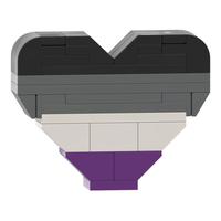 Набор LEGO Asexual Pride Heart