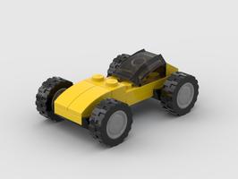 Набор LEGO MOC-38335 31014 Classic Race Car