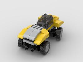 Набор LEGO MOC-38451 31014 All wheel steering buggy
