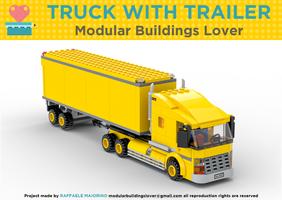 Набор LEGO MOC-38453 Lego Yellow TRUCK