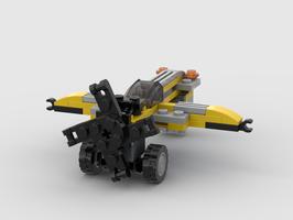Набор LEGO MOC-38614 31014 Prop aircraft