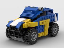 Набор LEGO MOC-38650 31087 - Light Armored Amphibious Vehicle